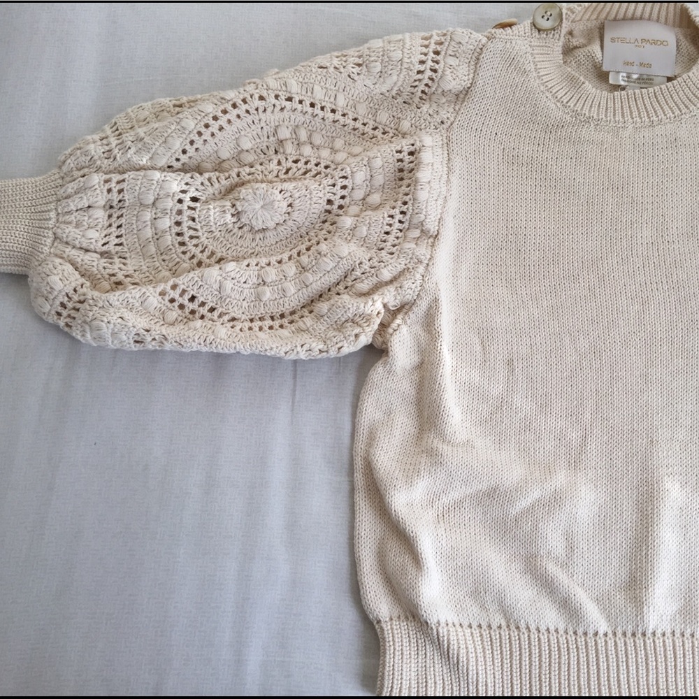 LAST CALL:Designer Stella Pardo Hand-Knit Fiorella - Picture 4 of 8